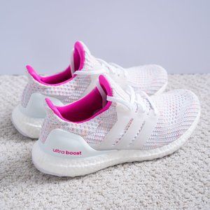 Adidas Ultraboost Primeblue - hot pink & white, like new